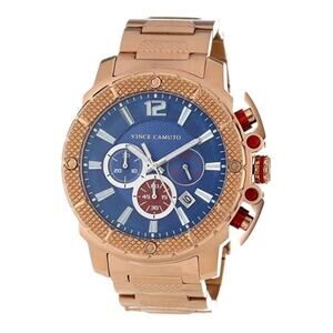 Vince Camuto Men's VC/1020BLRG "The Striker" Stainless Steel Dress Watch A3